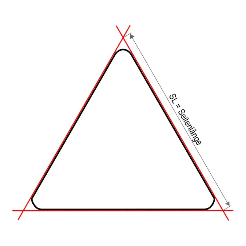 Warnzeichen Aufkleber Warnung vor explosionsgefährlichen Stoffen Folie 100 x 100 mm