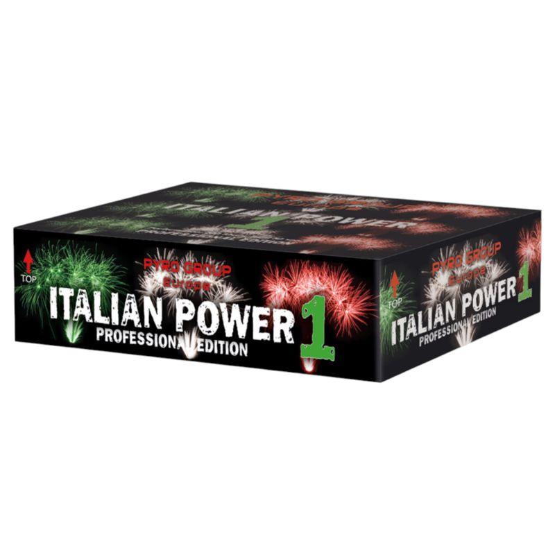 Italian Power 1 – 200 Schuss | Verbundfeuerwerk F2 | Pyrotrade