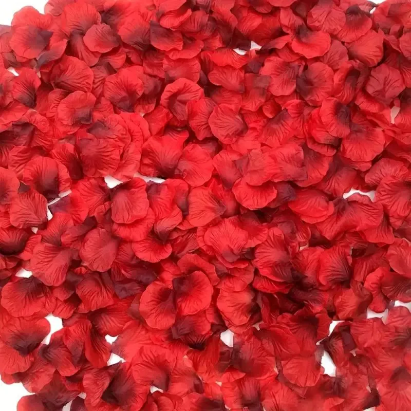 Künstliche Rosenblätter Rot 2000 Stk.