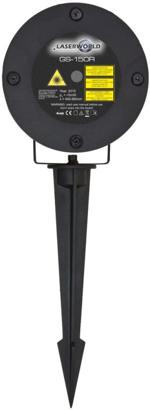 Rot-Laser GS-150R |150 mW | statische Effekte | wetterfest | Laserworld