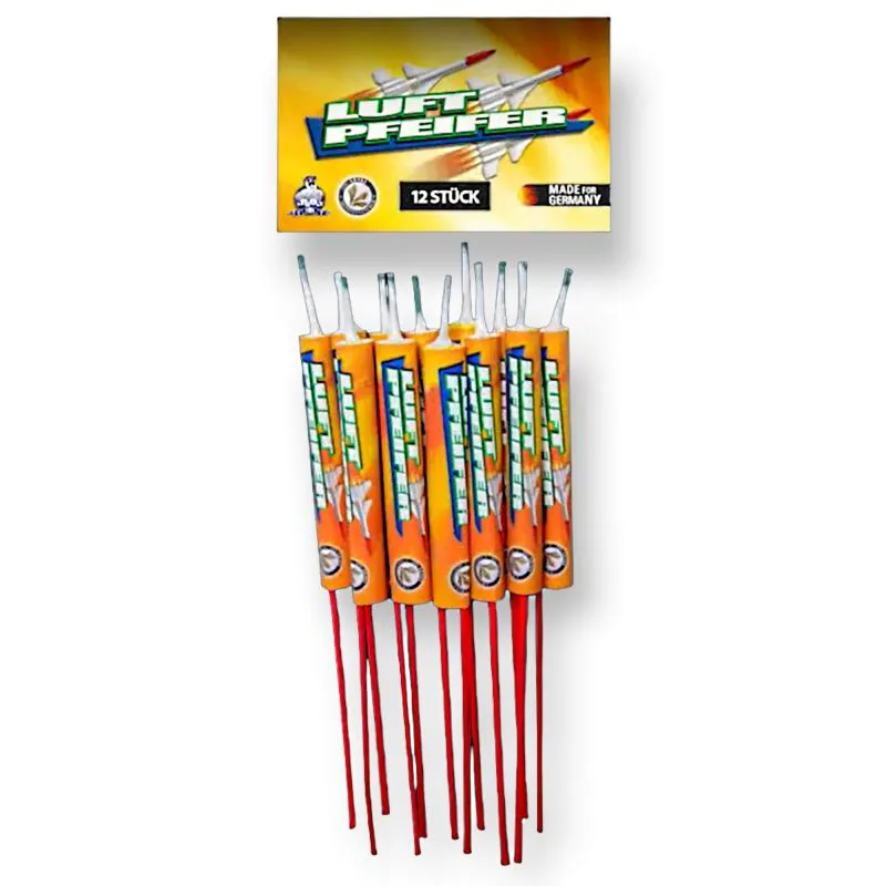 Luftheuler Luftpfeifer | 12 Stück | Ganzjährig erhältlich | Lesli