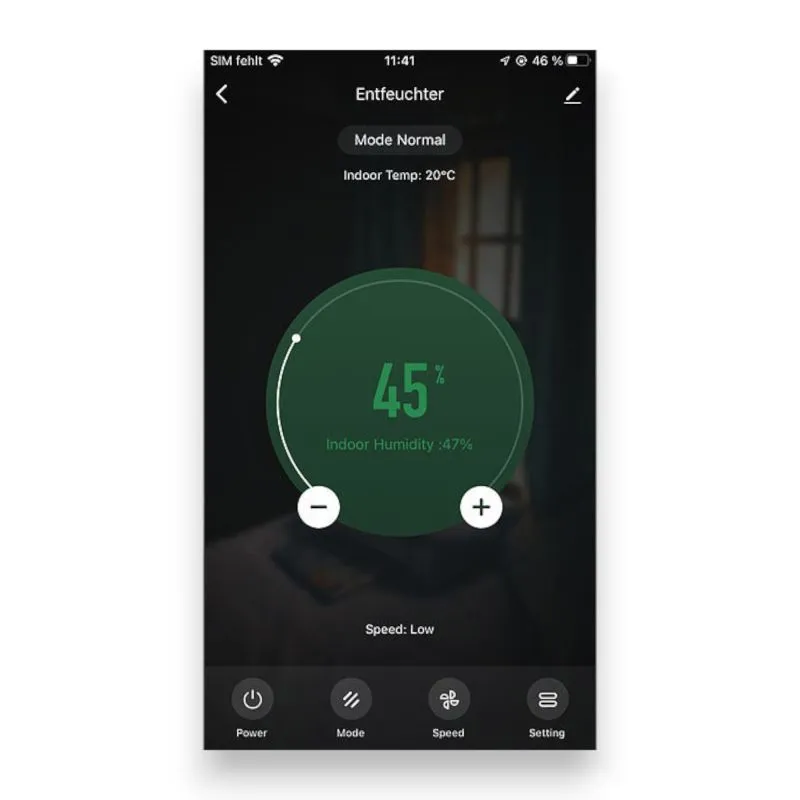 Smarter Luftentfeuchter LFT-300 Timer & App 12 Liter/Tag