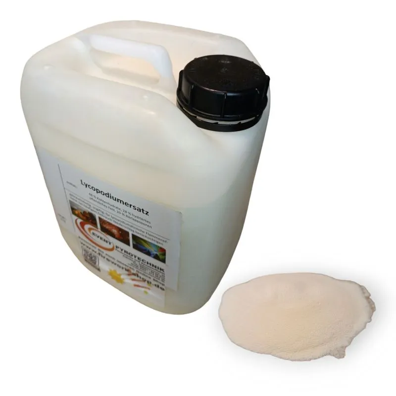 Lycopodium Ersatz 3 kg | Gebrauchsfertige Alternative für Pyrotechnik & Feuereffekte