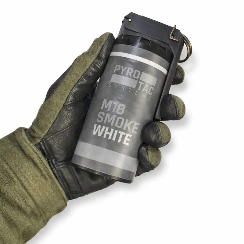 M18 Rauch Handgranate mit Kipphebel | Weißer Rauch | 60 Sek. | PYROTAC