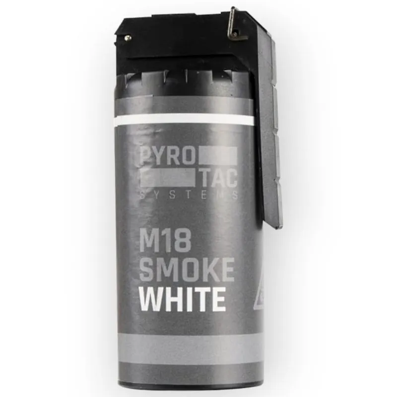 M18 Rauch Handgranate mit Kipphebel | Weißer Rauch | 60 Sek. | PYROTAC