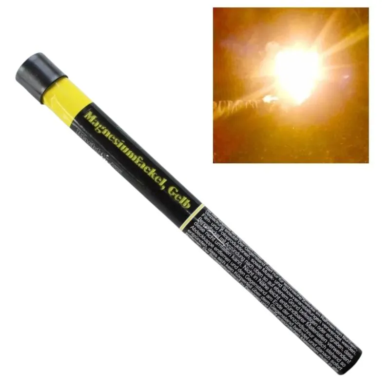 Magnesium Bengalfackel Gelb 60 Sek. | Blackboxx