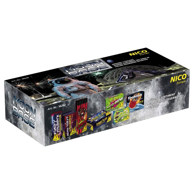 Moon Base Fontänen Sortiment | 7-tlg. | NICO