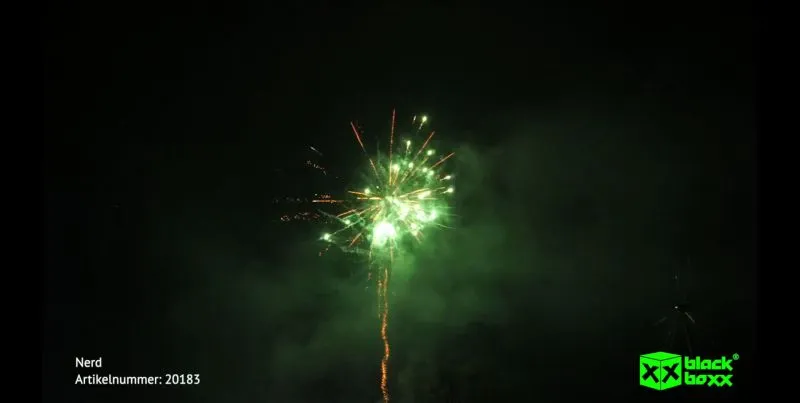 Nerd 25 Schuss Feuerwerk | Blackboxx