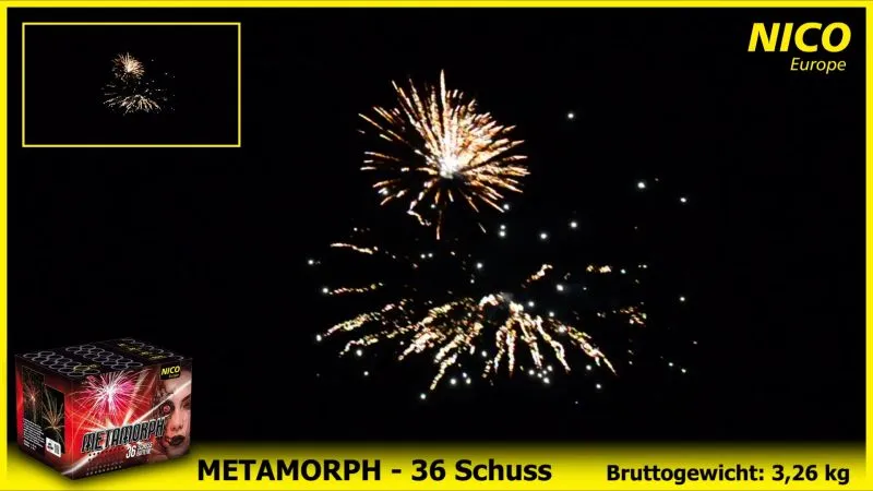 Metamorph 36 Schuss 30 Sek. NICO