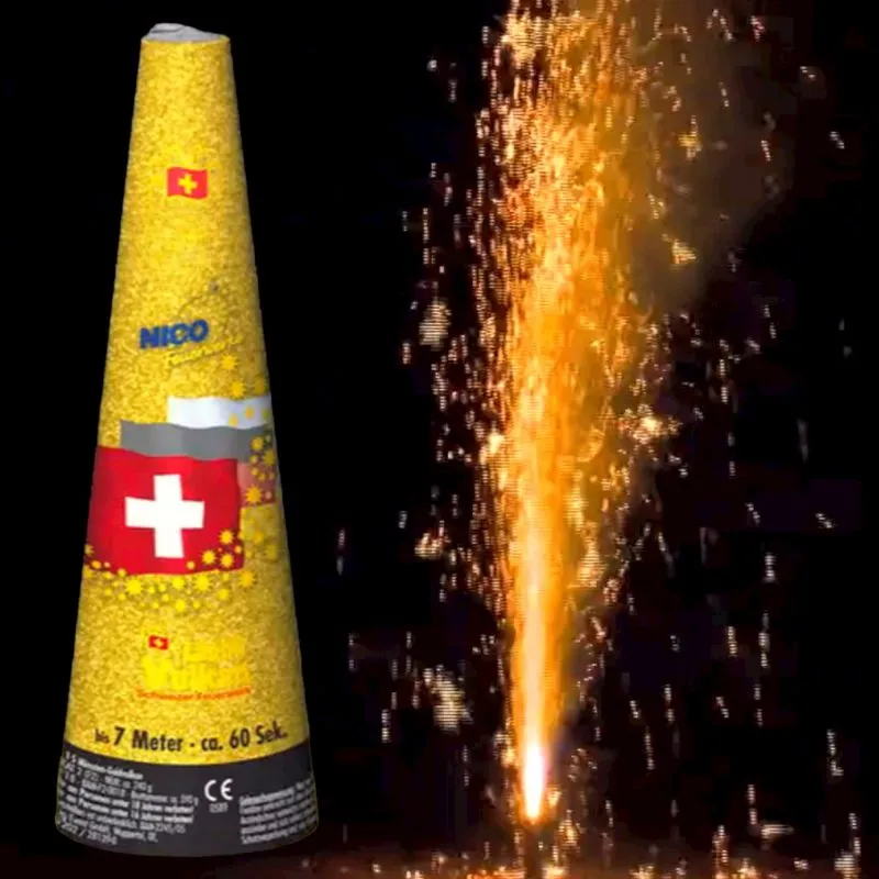 Schweizer Goldvulkan 50 Sek. NICO