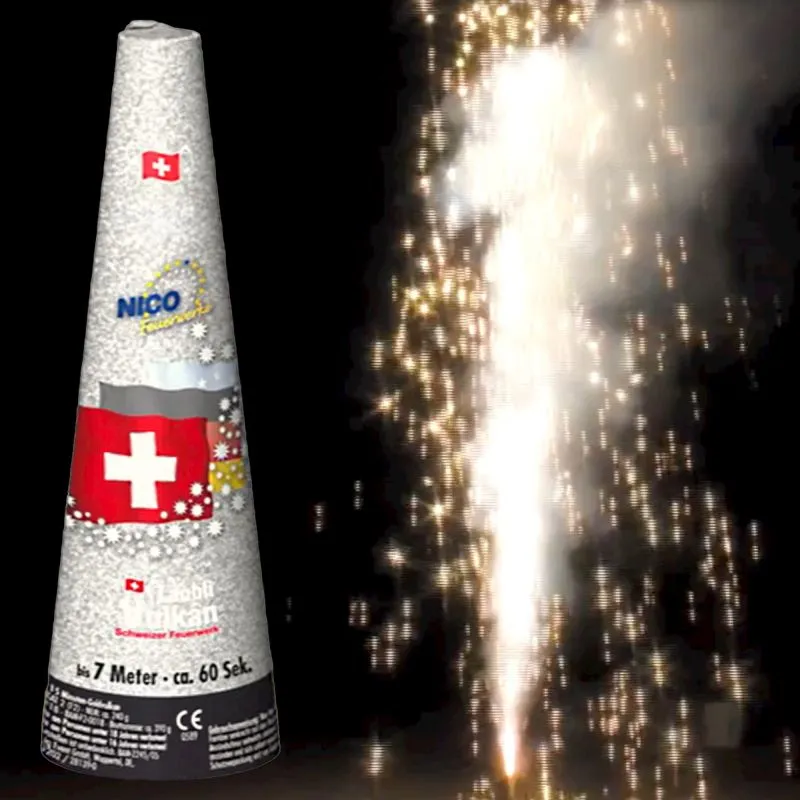 Schweizer Silbervulkan 50 Sek. NICO