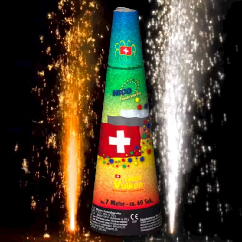 Schweizer Verwandlungsvulkan 50 Sek. NICO