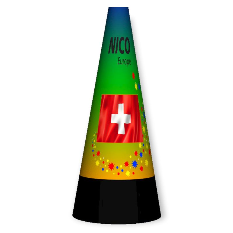 Schweizer Verwandlungsvulkan 50 Sek. NICO