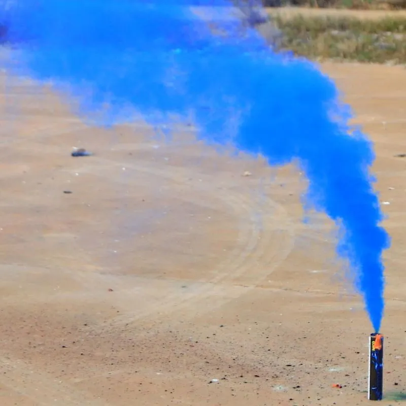 Smoke Tubes, Blau, 6er Btl. NICO