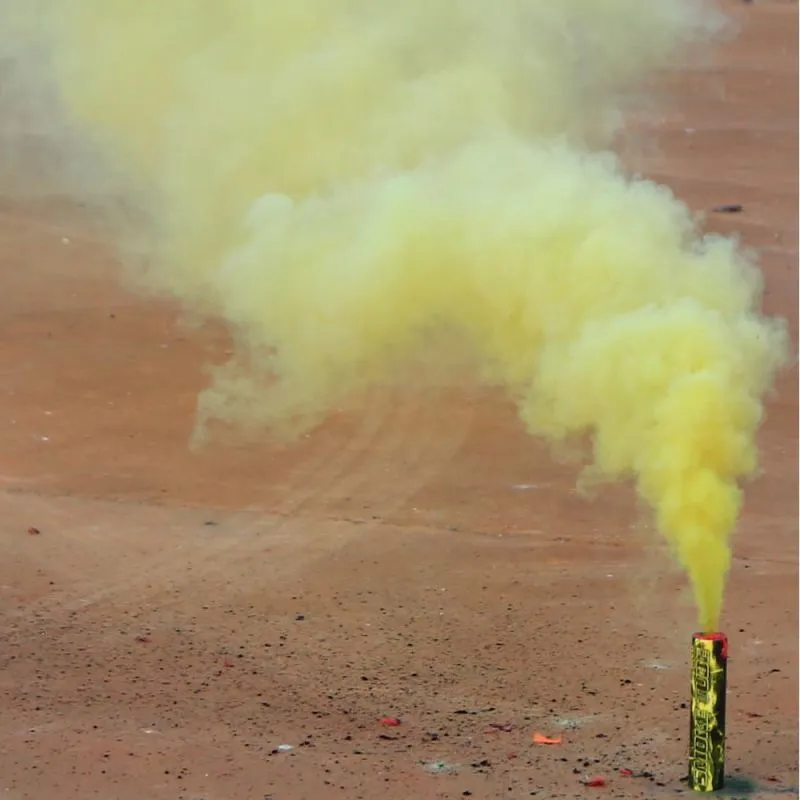 Smoke Tubes, Gelb, 6er Btl. NICO