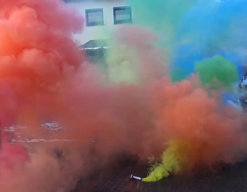 Smoke Tubes, versch. Farben, 6er Btl. NICO