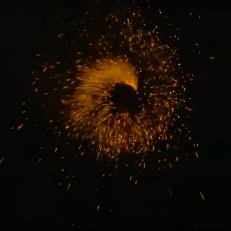 Multieffekt Feuerwerk Sonne | 50 Sek. Effektdauer | Fünffache Verwandlung | NICO