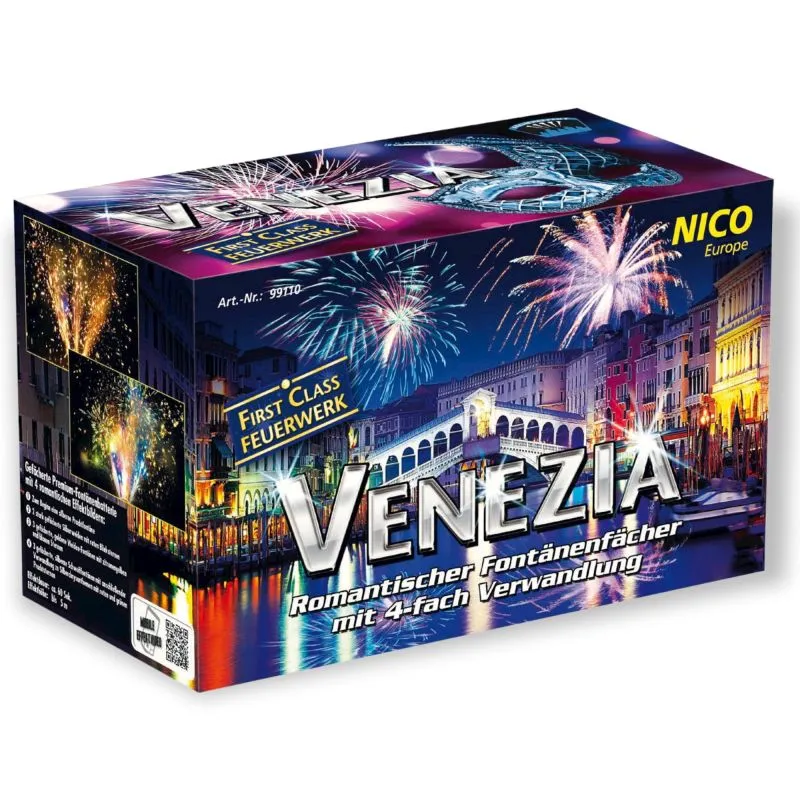 Venezia 8er Fontänen Batterie 60 Sek. NICO