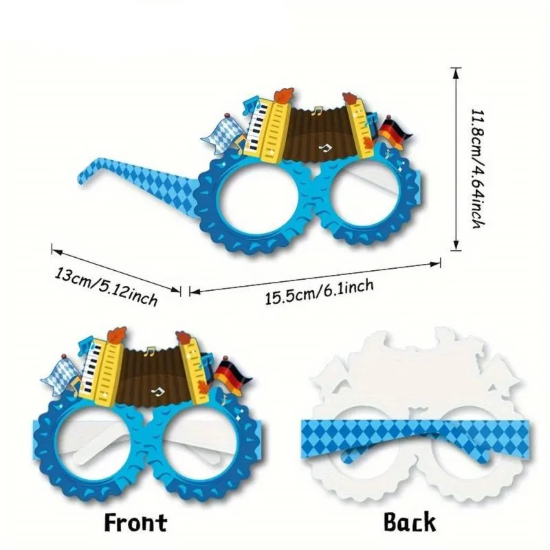 Partybrillen Bierfest Party 7 Stk.