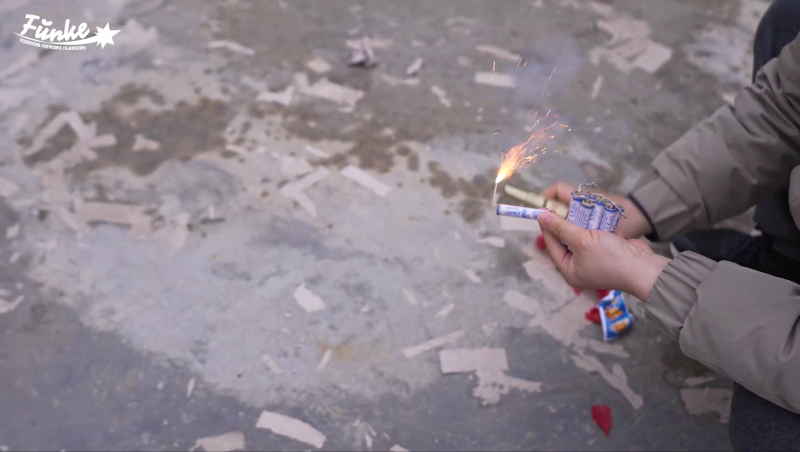 Petarde Tiger Bomb 450 | 10 Traditionelle Schallerzeuger | 10 Stk. | Funke