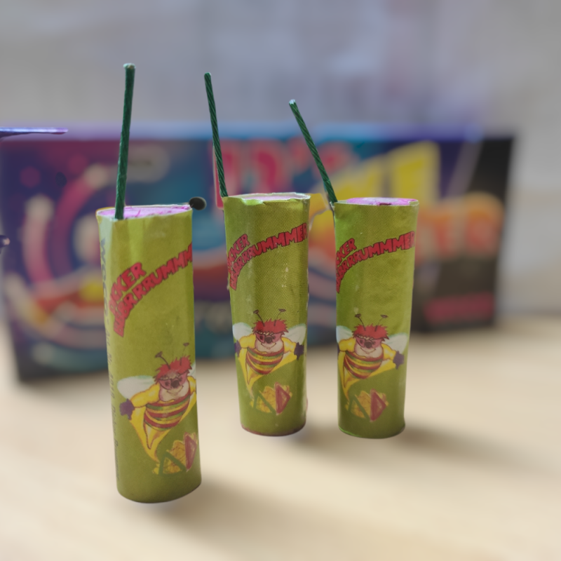 Dicke Brummer 12 Stück Bodenwirbel für Kids WECO