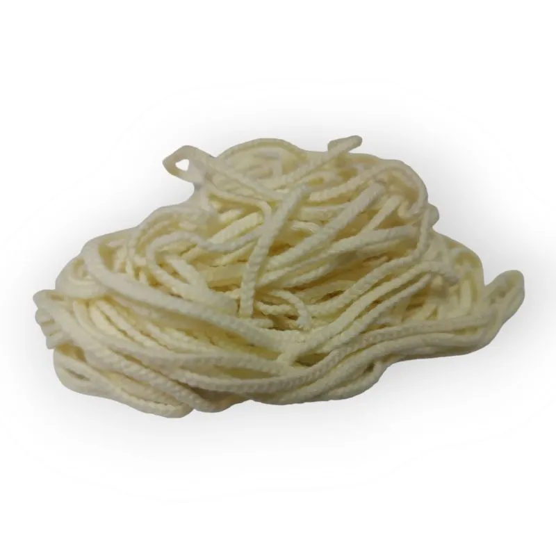 Pyroschnur weiß 10 m NC Schnur schnell gelb brennend