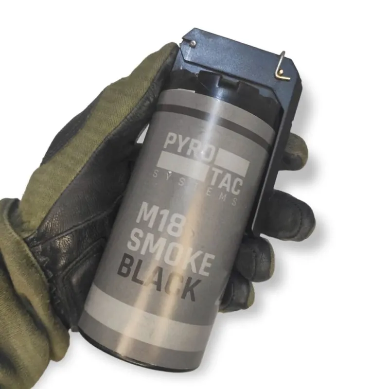 M18 Rauchgranate Schwarz mit Kipphebel 60 Sek. PYROTAC