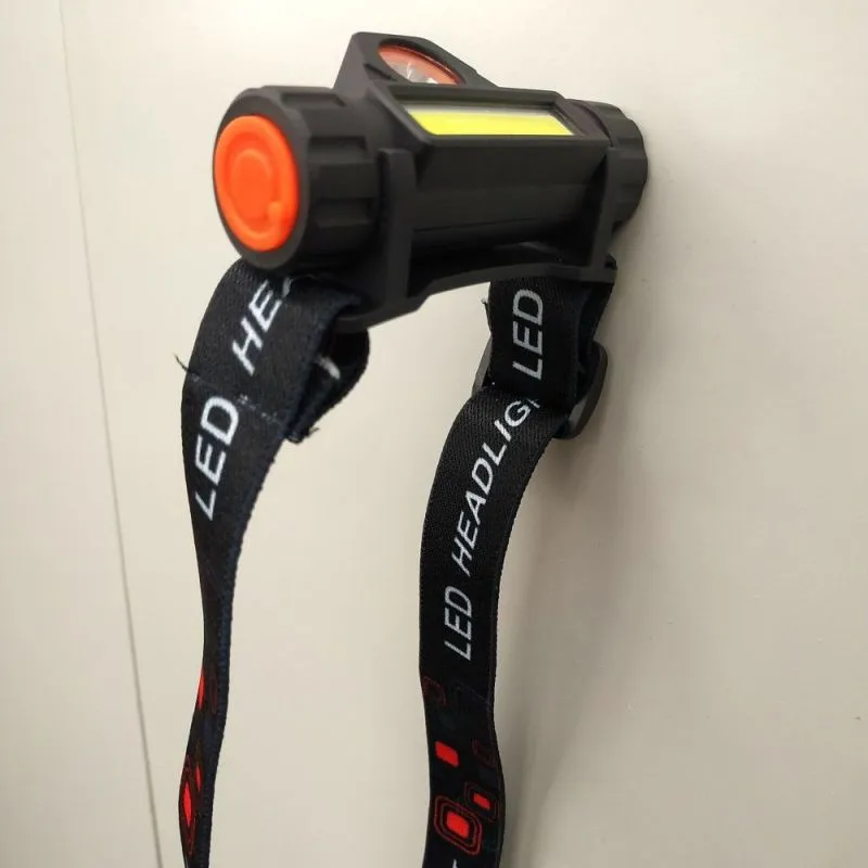 Kopflampe mit XPE und COB LED dimmbar und magnetisch