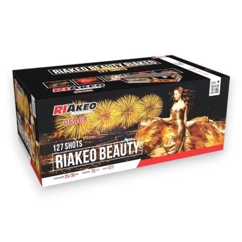 Riakeo Beauty 127 Schuss Batterie | Riakeo Fireworks