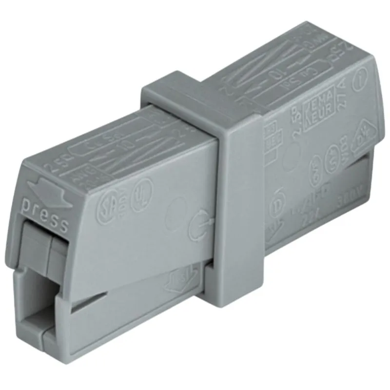 Serviceklemme grau 224201 / 0,5 - 2,5 mm2 | WAGO
