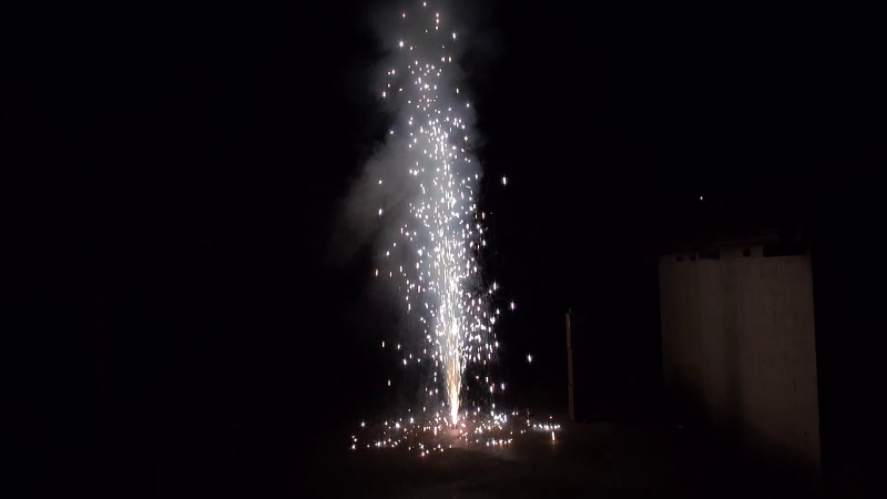 Silberfontänen | Leuchtstarke Silberfunken | 10 Stück | Funke