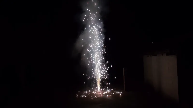 Silberfontänen | Leuchtstarke Silberfunken | 10 Stück | Funke