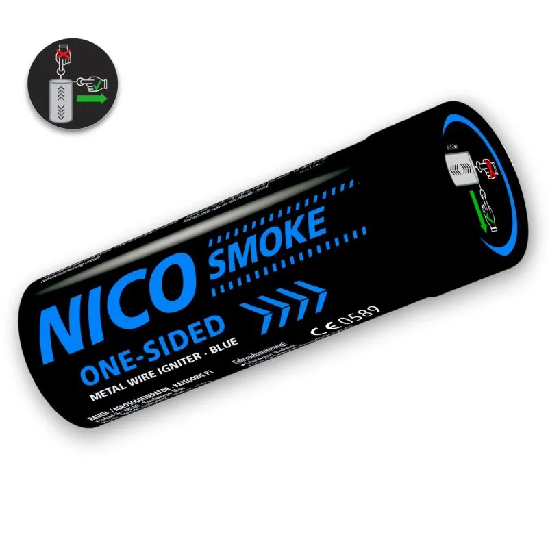 Smoke | Rauchkörper Blau | 80 Sek. | Abreißzünder | NICO