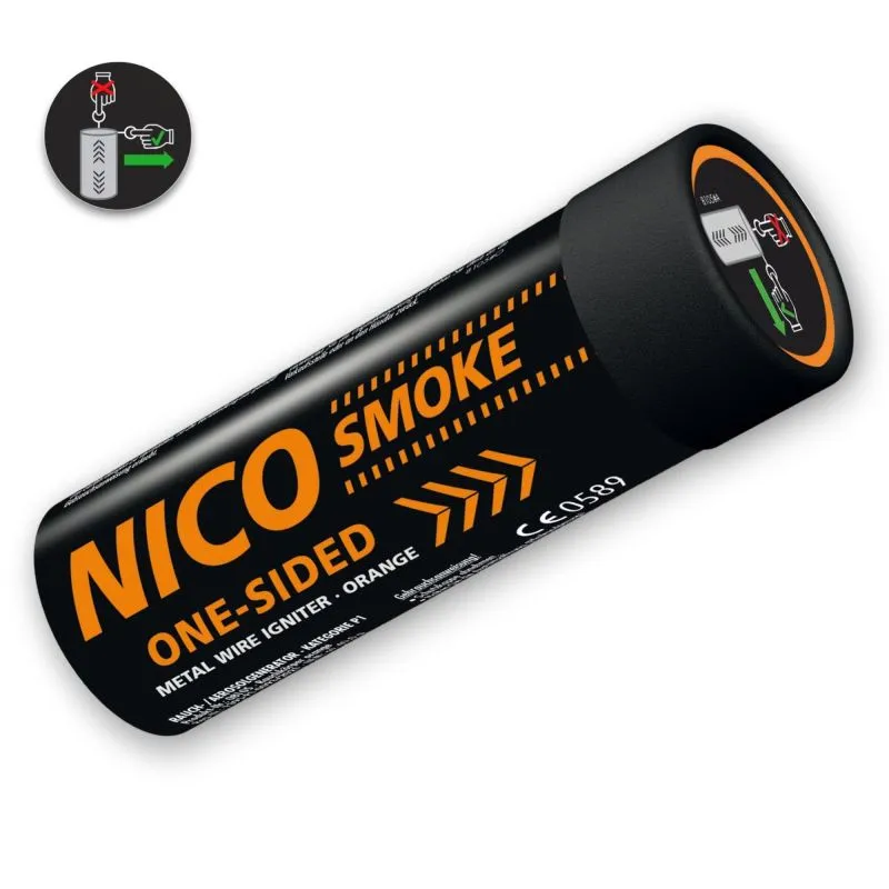 Smoke | Rauchkörper Orange | 80 Sek. | Abreißzünder | NICO