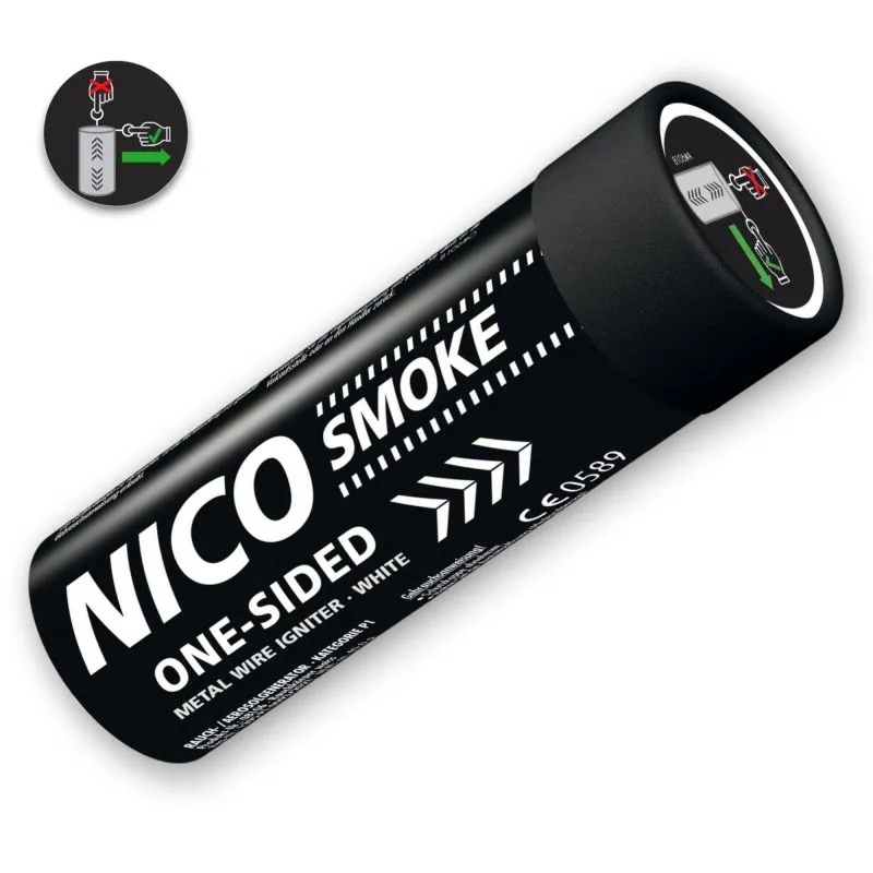 Smoke | Rauchkörper Weiß | 80 Sek. | Abreißzünder | NICO