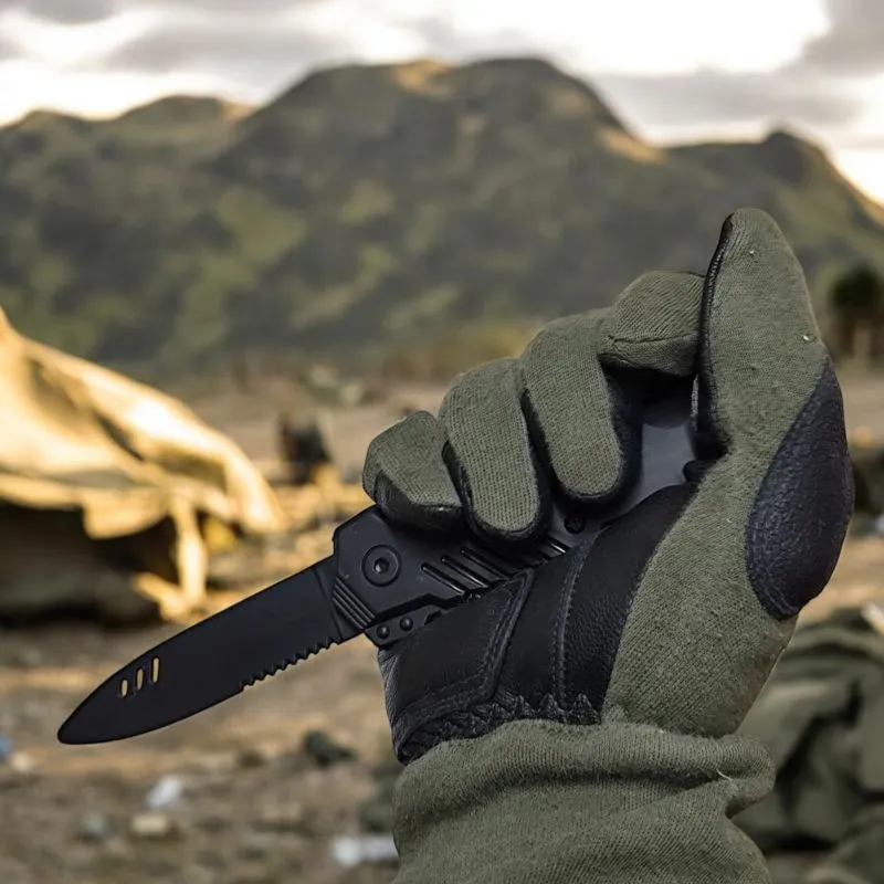 Springmesser für Show, Bühne, Training und Ausbildung – Realistisches Bühnenmesser | 21 cm