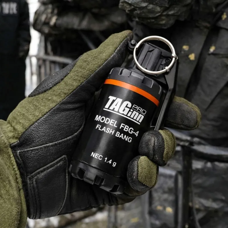 TAGinn FBG-4 Paintball Mini Flashbang Granate mit Kipphebel