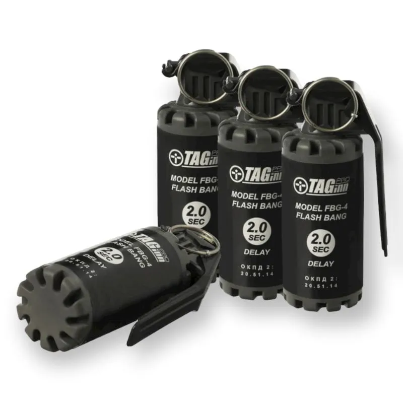 TAGinn FBG-4 Paintball Mini Flashbang Granate mit Kipphebel