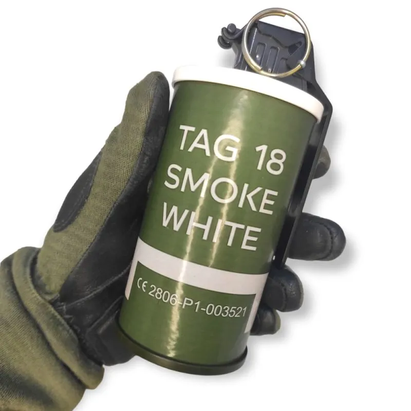 M18 Rauchgranate mit Kipphebel (USA Version) Weiß 35 Sek. TAGinn