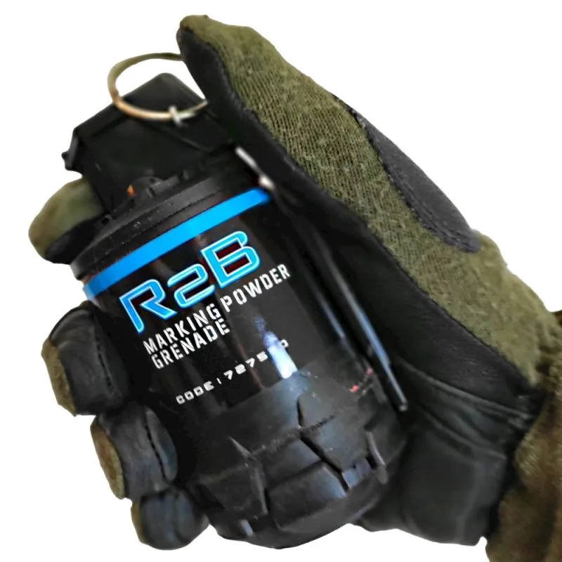 TAGinn R2BM Paintball Pulver Granate mit Kipphebel