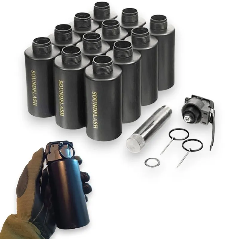 Thunder B Sonic CO2 Granaten mit Kipphebel Komplettset 12 Stk.