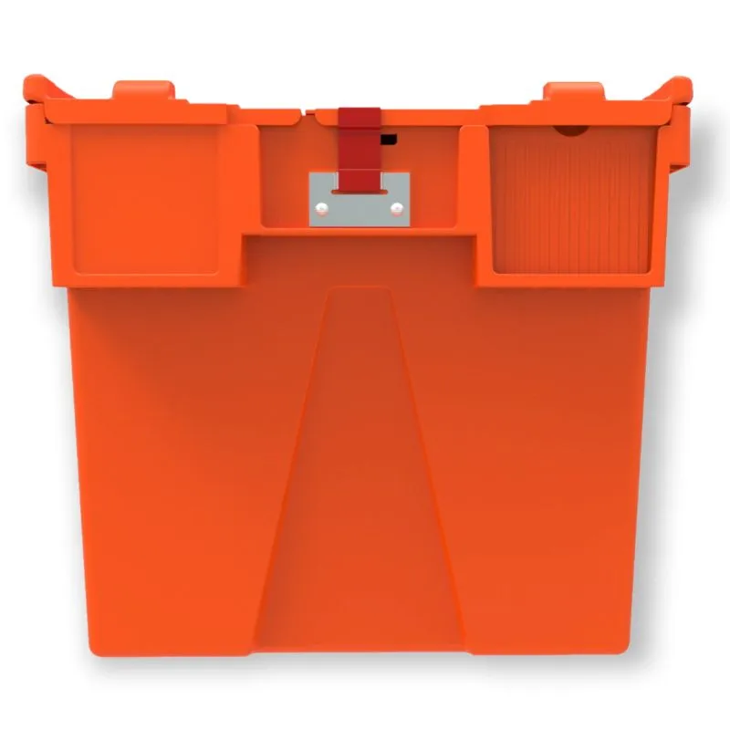 Gefahrgut Transport- und Lagerkiste aus Kunststoff mit 63 Liter Volumen