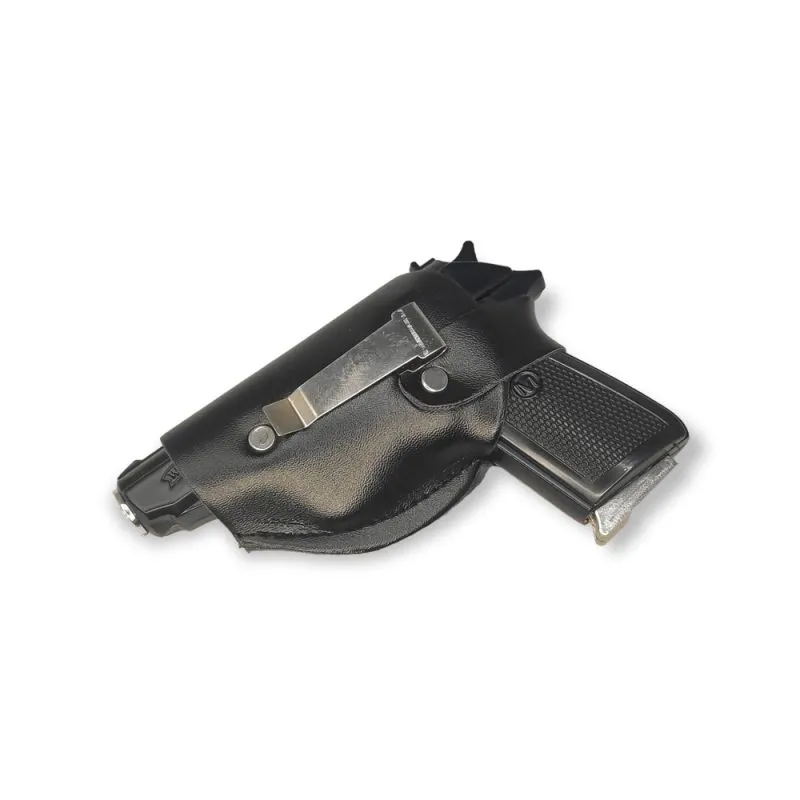 PPK Pistole Sturmfeuerzeug mit integriertem Messer | Schwarz | Walther