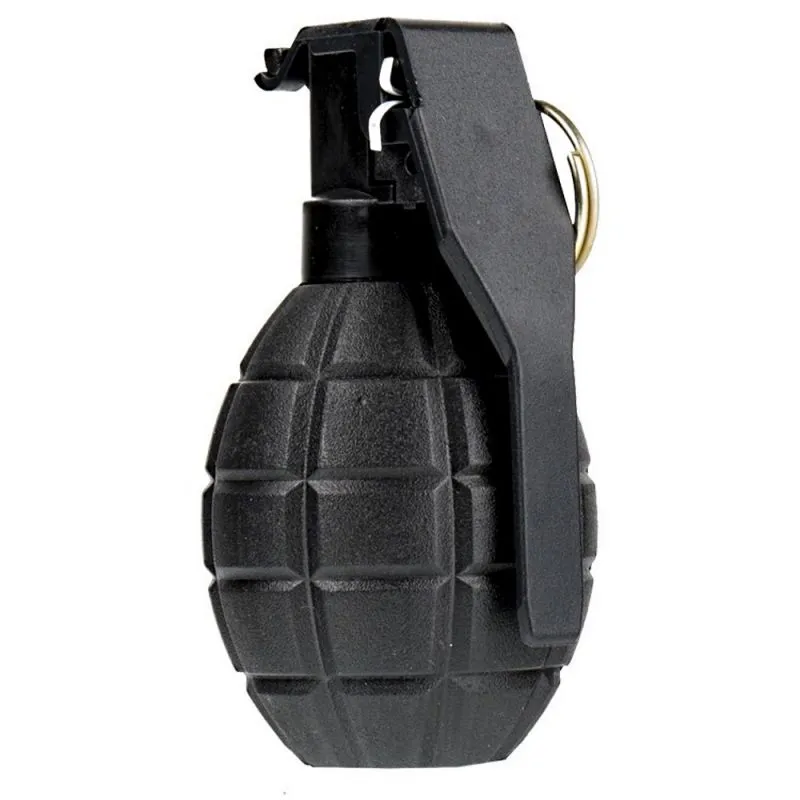 WASP Paintball / Airsoft Granate mit Kipphebel, Schwarz Gen. 2 (6 mm Airsoft BB’s)