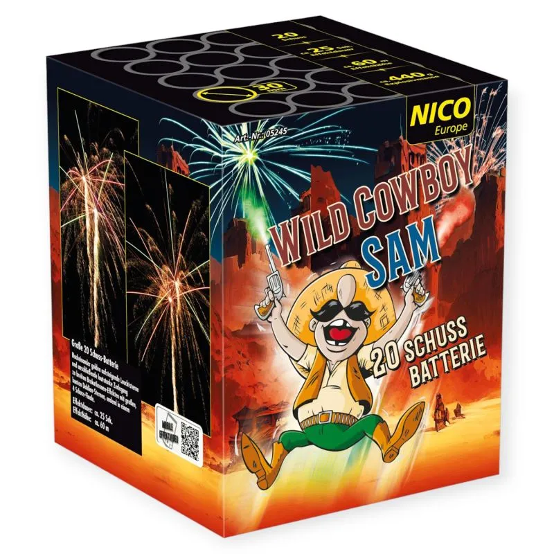 Wild Cowboy Sam, 20 Schuss NICO