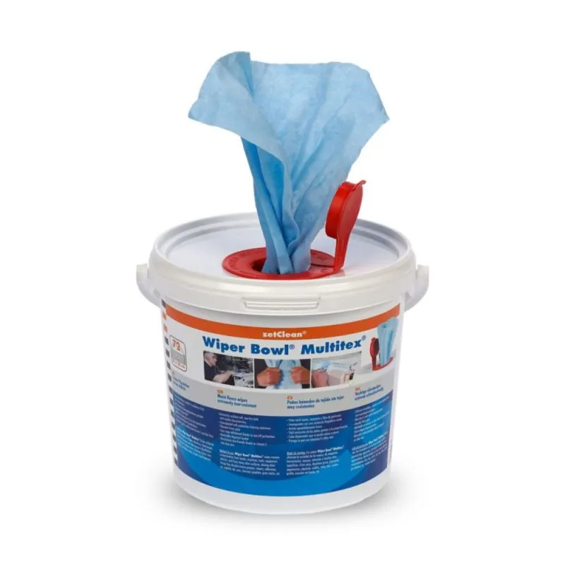 Wiper Bowl® Multitex® Feuchte Reinigungstücher 72 Stück