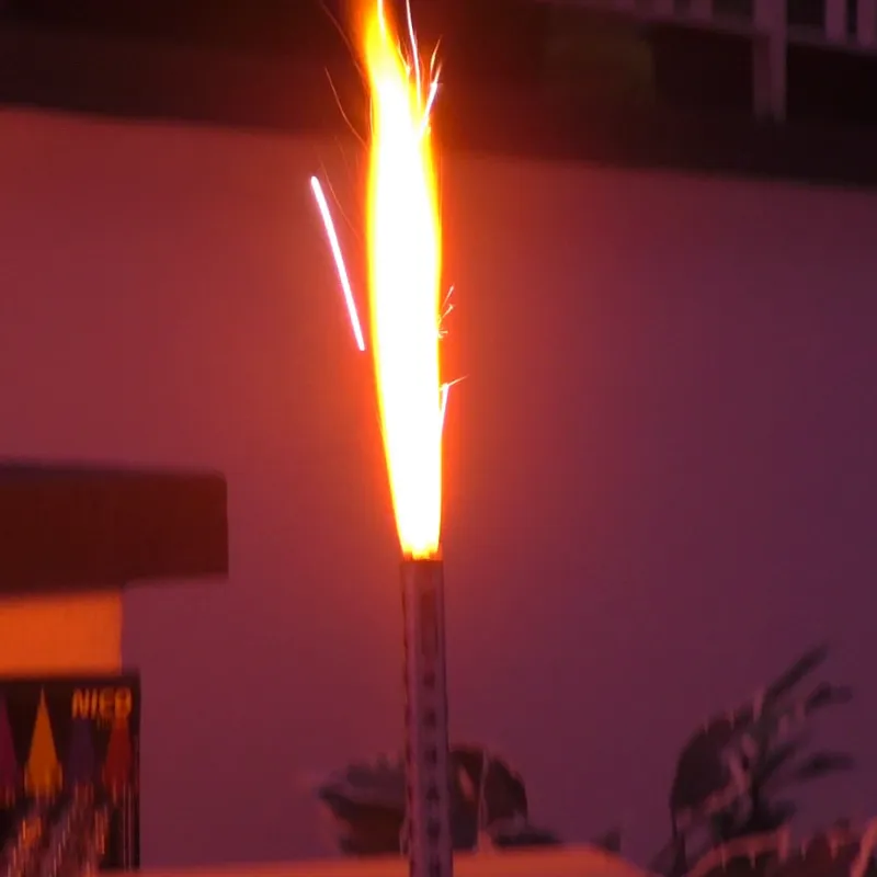 Bunte Zaubersterne | 12 Stück Party-Lichteffekte | 40 Sek | NICO