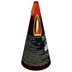 Blackboxx Feuerkegel No.2 Rot 50 Sek. Blackboxx Feuerkegel No.2 Rot 50 Sek.