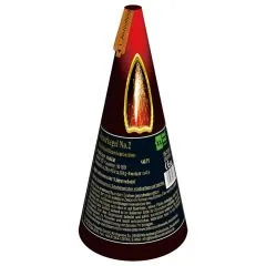 Blackboxx Feuerkegel No.2 Rot 50 Sek. Blackboxx Feuerkegel No.2 Rot 50 Sek.