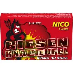 Riesen Knallteufel 40er Schachtel NICO Riesen Knallteufel 40er Schachtel NICO